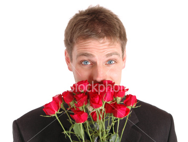cute-guy-and-flowers